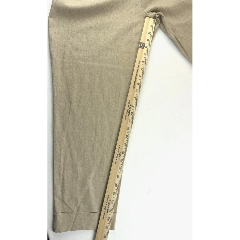 NWT Cato Linen‎ Blend Pant Coastal Grandma Vaca Resort Minimalist Core Size 16